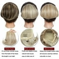 thumbnail image 4 of SEGO Fashion Classical Hepburn Donut Hair Bun Ponytail Hair Extension Hairpiece Scrunchie, 4 of 5