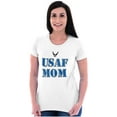 thumbnail image 4 of US Air Force USAF Mom Family Support Women's T Shirt Ladies Tee Brisco Brands M, 4 of 5