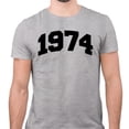 thumbnail image 2 of 1974 College Style Shirt Unisex X-Small Grey, 2 of 5