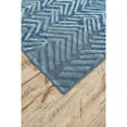 thumbnail image 3 of Feizy Brixton Modern Herringbone, Blue, 10' x 13'2" Area Rug Easy Care Stain Resistant Fade Resistant Casual Geometric Floor Rug for Living room Bedroom, 3 of 5
