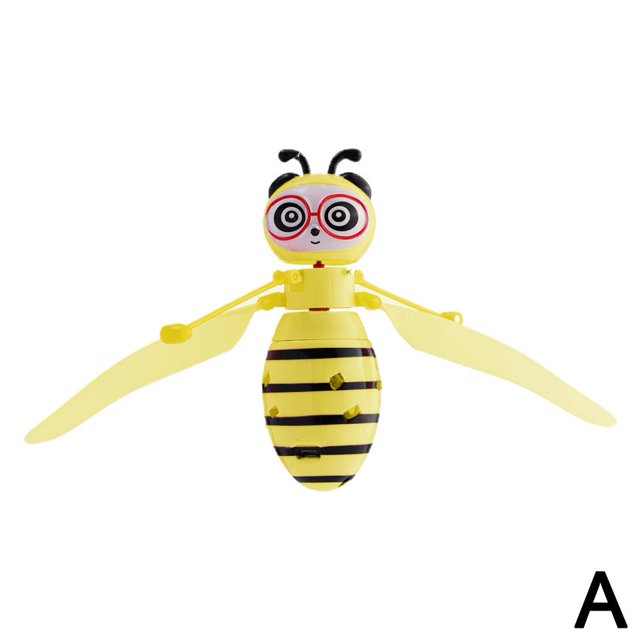 GXFCAI Poupée Abeille Volante Magique, Jouet Flottant à Contrôle Infrarouge, Cadeau Amusant Lumineux pour Enfants