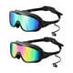 thumbnail image 1 of 2x gafas de natación gafas de piscina para hombres mujeres con tapón para la oreja sin filtración de gafas de natada, 1 of 9