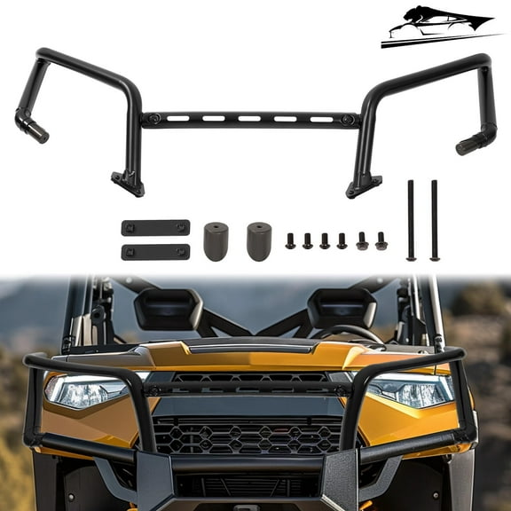 Front Brush Guard Bumper Steel For Polaris Ranger Crew 1000/XP 1000 2018-2024