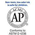 thumbnail image 5 of Avery® Carter's® Chisel-Tip Permanent Markers, Large, Black, Box Of 12, 5 of 9