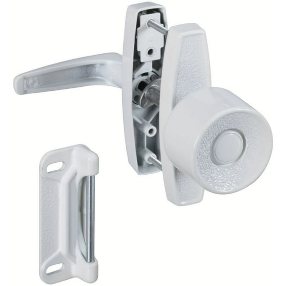 National Hardware N212-993 V1307 Universal Knob Latch in White,1-1/2,1-3/4,3" C63