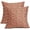 Points de Crème Orange Brûlé, variante sur Housses de Coussin de Noël Roses 20x20 Ensemble de 2 Arbre de Noël Style Rustique Imprimé d'Hiver Décoratif Taies d'Oreiller Extérieures Décorations de Vacances Housse de Coussin Décor pour Canapé Lit