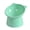 Green, variant on Giaone Cats Food Bowl Tilted Raised Posture Neck for Protection Anti Vomiting 45° Sl