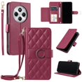 thumbnail image 5 of Funda tipo billetera GANGXUN para Xiaomi Redmi 14C – Tapa abatible con correa para mujer, 5 of 5