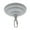 White, variant on Pebbuoy Ceiling Light Canopy Kit with Heavy-Duty Replacement Cover Plate Easy to Install Pendant Light Chandelier Canopy Holder