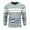 ZA-Blue, variant on Men's Crewneck Sweater Winter Long Sleeve Solid Color Casual Business Pullover Knit Top Sweater For Men