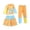Yellow, variant on Grblisyd Boys 3 Piece Swimsuit Rash Guard Set Cute Cartoon Print Beach Bathing Suits Kids Shorts Swim Trunks Pants Long Sleeve