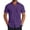 Purple, variant on Mens Summer Shirt Short Sleeve Button Down Shirts Regular Fit Business Casual Dress Shirts