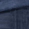 thumbnail image 3 of Home Essence Williams Plush Down Alternative Comforter Set, Twin, Navy, 3 of 3