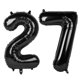 thumbnail image 1 of Fiesta de cumpleaños con el número 27 de Globo Upegesy, color negro, 40 pulgadas, 1 of 6