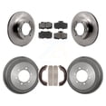 thumbnail image 1 of Transit Auto Front Rear Disc Brake Rotors Semi-Metallic Pads and Drum Kit for Car Toyota Pickup 4Runner K8S-103199, 1 of 11