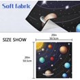 thumbnail image 7 of GZHJMY Soft Reusable Satin Table Decorative Napkins,20x20InX4 PCSCute Airplane,Family Dinner Wedding Banquet, Cocktail Party, Kitchen,Birthday Party, 7 of 7