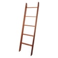 thumbnail image 3 of Lucus Chestnut 72" Decorative Blanket Ladder 20'' x 72'', 3 of 11
