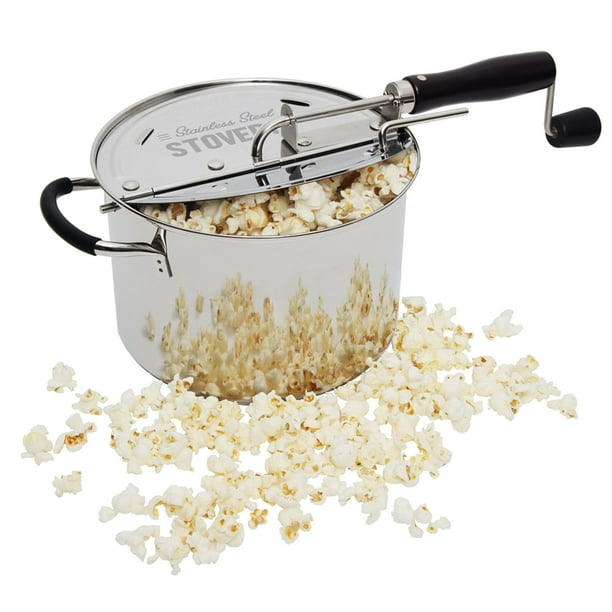 StovePop Stainless Steel Popcorn Popper by VICTORIO VKP1160