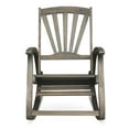 thumbnail image 2 of Wood Rocking Chair In Grey With Feature And Footrest Option Rocker Weather Resistance, Retractable Color, 2 of 5