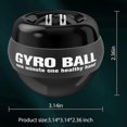 thumbnail image 2 of Wrist Trainer Ball - Auto-Start Gyroscopic Forearm Exerciser for Strengthening Arms, 2 of 3