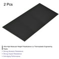 thumbnail image 3 of Uxcell UHMW Sheet Ultra High Molecular Weight Polyethylene Sheet Hard Plastic Sheet Board 6.1''x 12 ''x0.08'' Black 2pcs, 3 of 6