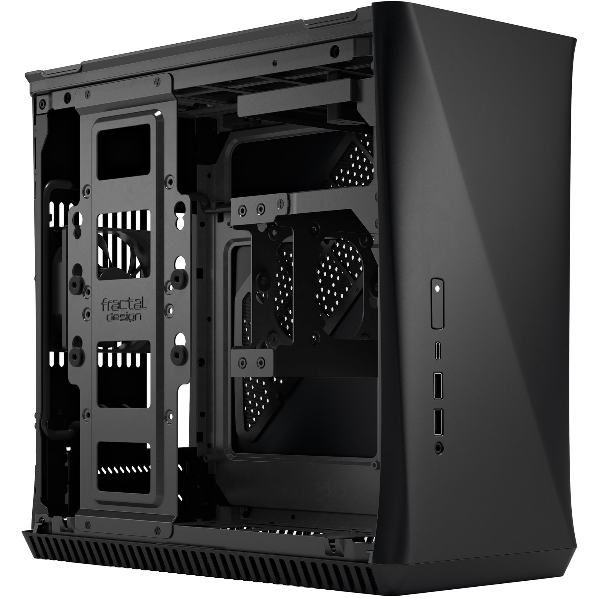 Fractal Era ITX Design Case — - Mini Computer Tower Aluminum⁄Steel