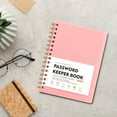 thumbnail image 2 of Mini Size A6 Password Notebook with Loose Leaf Design, Spiral Bound with Alphabetical Tabs, Premium Thickened Skin-Feel Cover for Students, Home and Office Use, Wood Pulp Paper, 10.8x14.5cm, 2 of 6