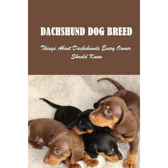 Dachshund Dog Breed: Things About Dachshunds Every Owner Should Know: Can You Breed A Mini Dachshund With A Standard, (Paperback)