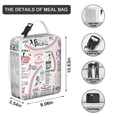thumbnail image 3 of Team Sports Lunch Box Gift Set - Insulated Cooler Bag for Baseball, Football, Basketball, Volleyball Fans - Personalized Team Meal Tote Idea, 3 of 6