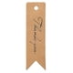 thumbnail image 1 of 100pcs Thank You Tags Tags, 1 of 5