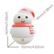 thumbnail image 5 of Lámpara LED recargable de silicona con diseño de muñeco de nieve Colorful Life, 5 of 9