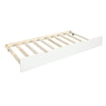thumbnail image 6 of Tcbosik Daybed With Trundle Frame Set, Twin Size, White, 6 of 8