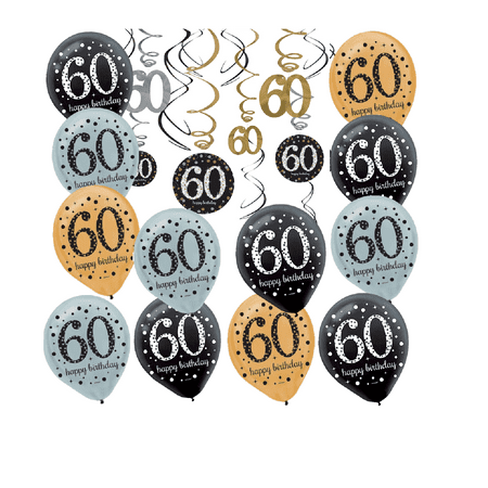  60th  Birthday  Decorating  Kit  Walmart com