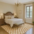 thumbnail image 7 of Addison Rugs Mayfield Premium Machine Washable Transitional Geometric Orange Rectangle Rug, 3' x 5', 7 of 7