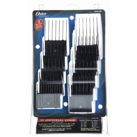 Oster Professional 10 Comb Set Specially Designed to Fit Oster Clippers