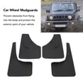 thumbnail image 3 of Guardabarros de Las Ruedas de Automóvil, Aletas de Barro de Ajuste Sin Costuras negras A Prueba de Amortiguadores establecidos para Jimny 2019 A 2023 A 2023, 3 of 7