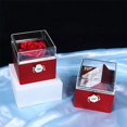 thumbnail image 4 of Rosa eterna preservada, caja de regalo y bolsa para regalo de Navidad, 4 of 8