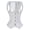 White, variant on Shapewear Tummy Control Gothic Corset Bustier Waist Cincher Underbust Corset Vest Tank Top Embroidery Corset Top Plus Size Corset Top Body Shaper Shorts Underwear for Women