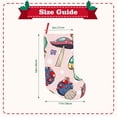 thumbnail image 3 of Lsque Mushroom Pattern 18 Inch Christmas Stockings, Festive Holiday Stocking for Christmas Decorations Holiday Decor, 3 of 8