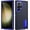 Blue+Royal blue, variant on REQO for Samsung Galaxy S25/ S24/ S23 Ultra Case Built-in Stand, 3-in-one Drop Protection, Full Body Shockproof Military Protection, Durable Protective Case (Galaxy S25 Ultra)