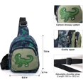 thumbnail image 2 of Kids Cartoon Dinosaur Chest Bag Fashion Waist Fanny Packs, 2 of 5