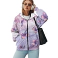 thumbnail image 5 of COEQINE Women's Full Zipper Soft Hoodie Oversized Sweatshirts Multicolor Leopard Print Pattern Long Sleeve Jacket for Women with Pockets Fall Y2K Tops Lightweight Casual Wear, L, 5 of 7