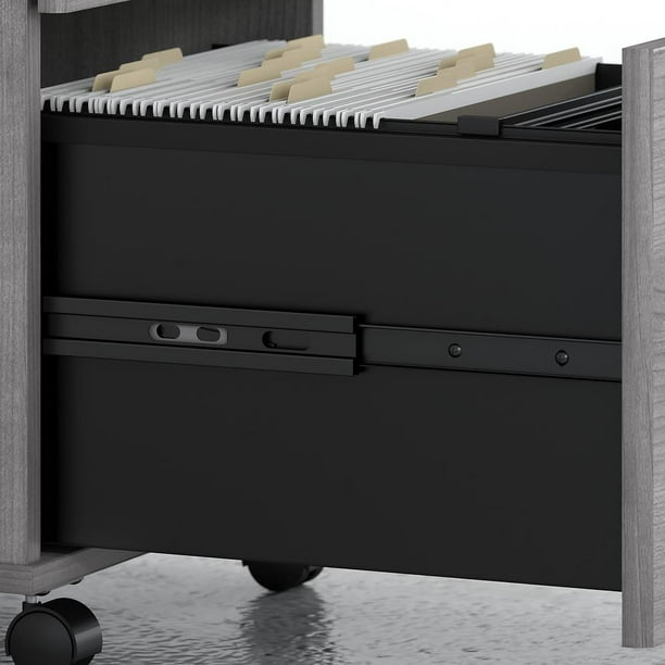 Studio C 60W x 30D Office Desk with Mobile File Cabinet in Studio C 60W x 30D Office Desk with Mobile File Cabinet in