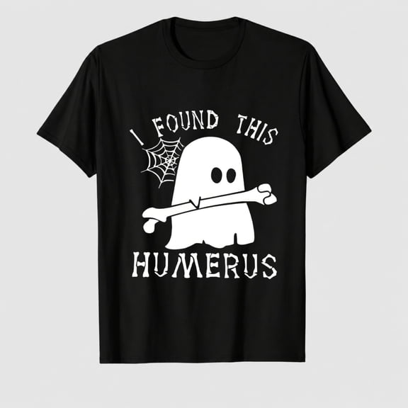 Halloween Shirt Women I Found This Humerus Ghost Shirts Funny Nurse Spooky Graphic Tee Halloween Casual Fall Top