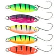 thumbnail image 2 of Señuelos duros de metal Bling Bling 5 piezas trucha walleye colorida, 2 of 14