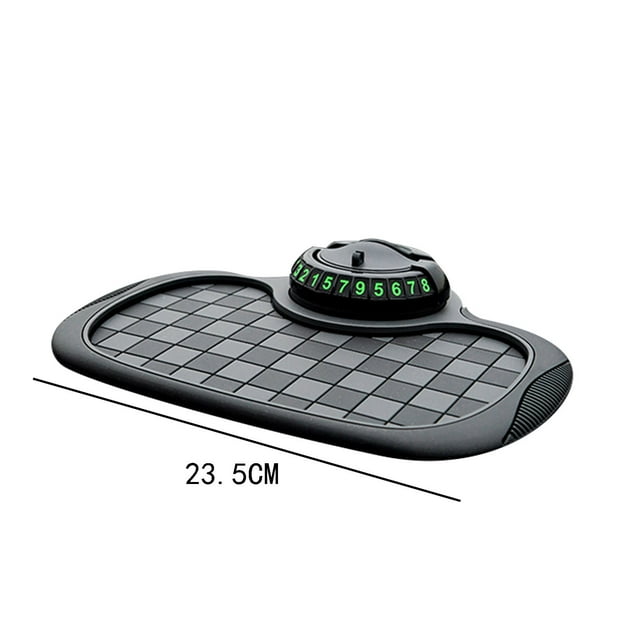 Storage for Car Multifunctional Slip Mat Temporary Parking Number Storage Mat 3-In-1 Car Slip Mat Mats for Car