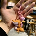 thumbnail image 4 of Crocodile Keychains Cartoon Keychains Childhood Lovely Crocodile Car Key Chain Pendants For Girls Bag Keyring Gifts Orange -, 4 of 5
