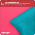 thumbnail image 4 of GFDYREE Dog Crate Pad, 24 x 18 Blue and Periwinkle - Waterproof Ripstop Nylon Fabric Dog Crate Mat Chew Proof and Machine Washable - Small Padded Dog Crate Bed, 4 of 6