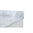 thumbnail image 6 of Elegant Lighting VF60248WH-BS Franklin 48" Free Standing Single Basin Vanity Set - White, 6 of 15