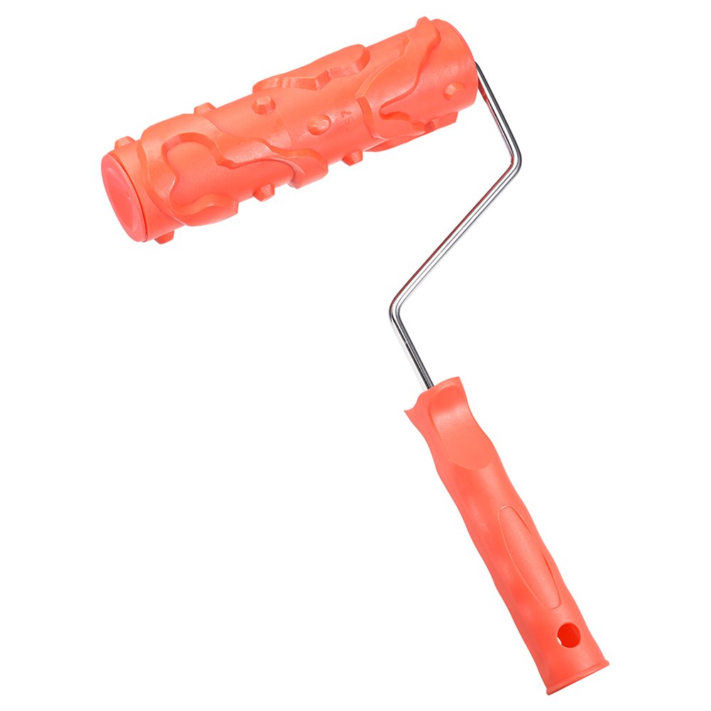 Wood Pattern Painting Roller 7 inch Rubber Wood Grain Tool Embossed